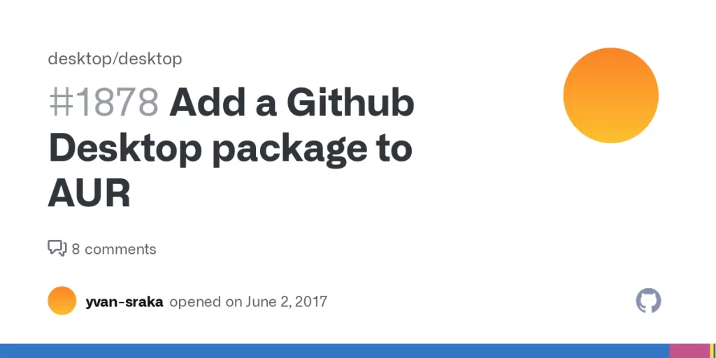 Github Desktop Aur