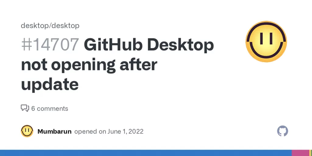 open with github desktop not working